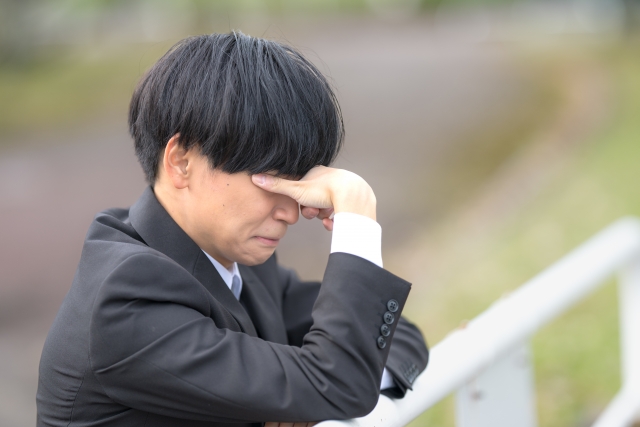 男性も心折れます