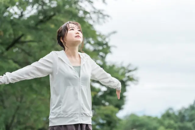 健康な女性