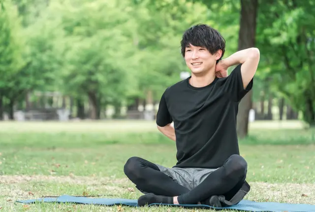 健康な男性
