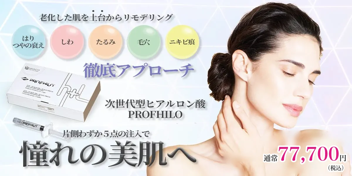 Next-generation hyaluronic acid PROFHILO banner