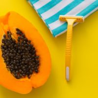 パパイアとカミソリ