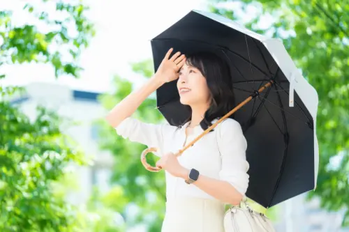 紫外線 女性