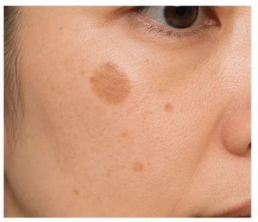 老人性色素斑(日光黒子)の実際の症状