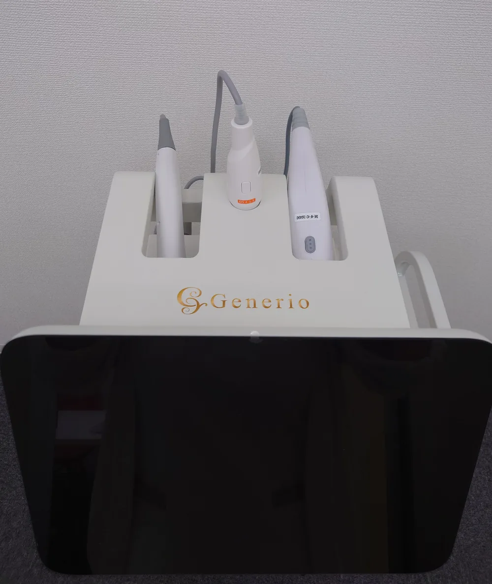 メディカルハイフの施術に使用する機器