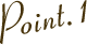 ポイント1