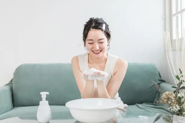 洗顔