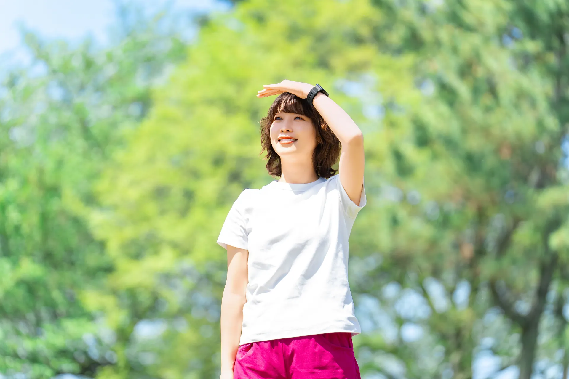 新しい自分を目指す女性