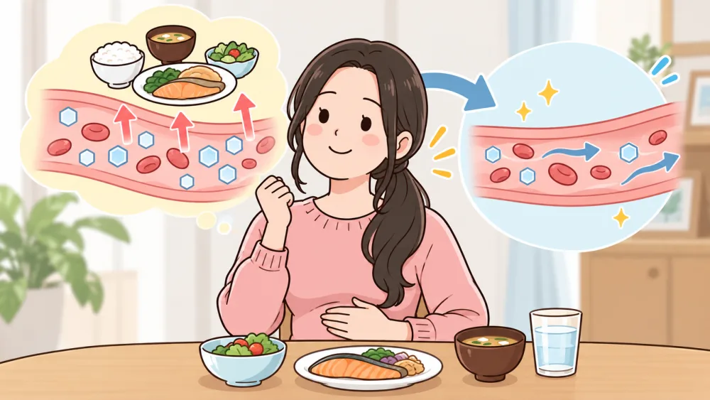 血糖コントロールのイメージ