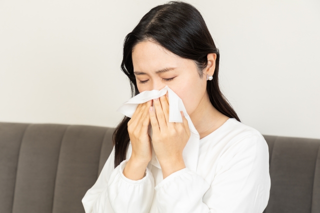 アレルギー　女性