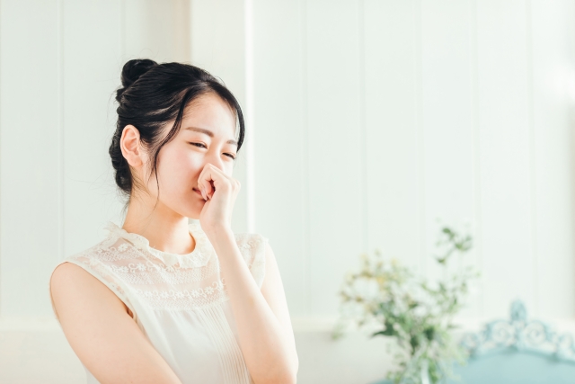 アレルギー　女性