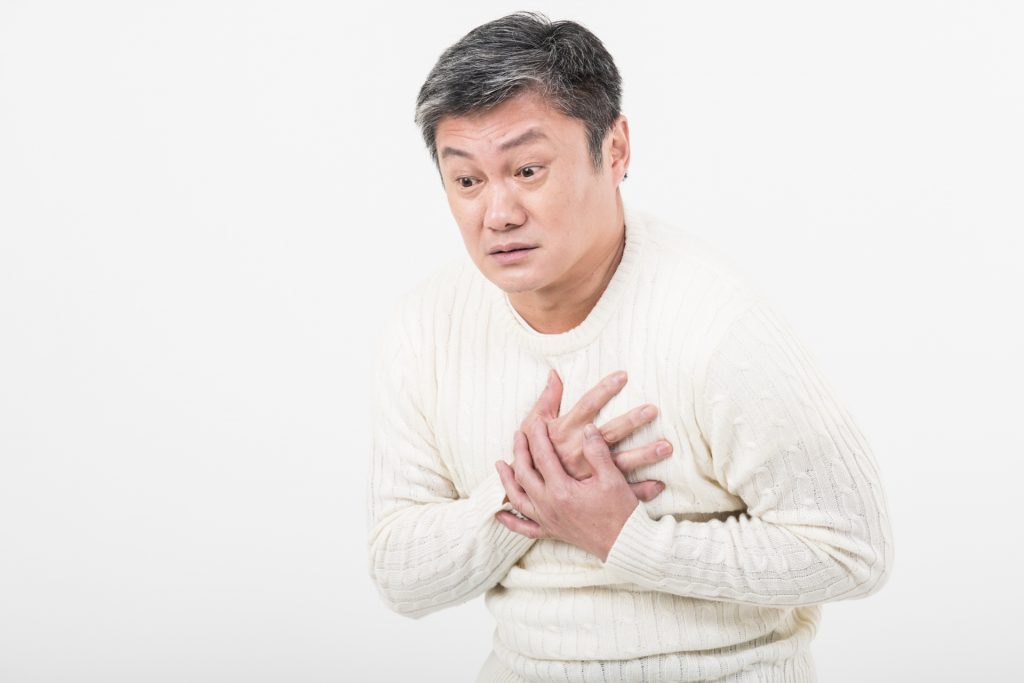 苦しむ おじさん