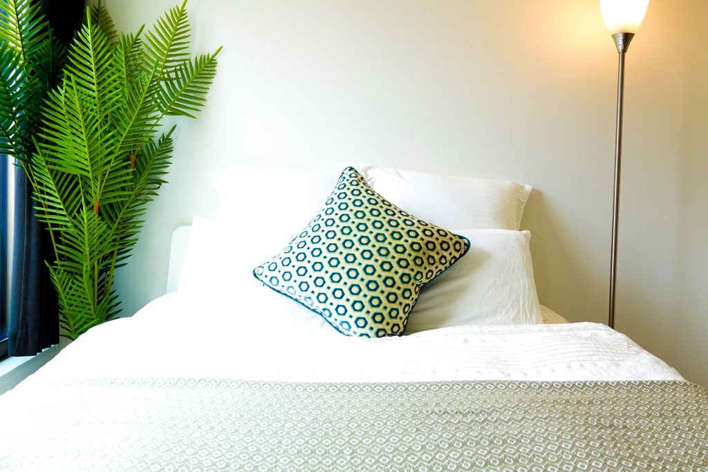 ホテルのベッド