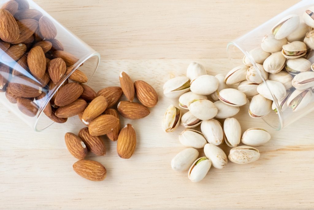 アーモンドとピスタチオ