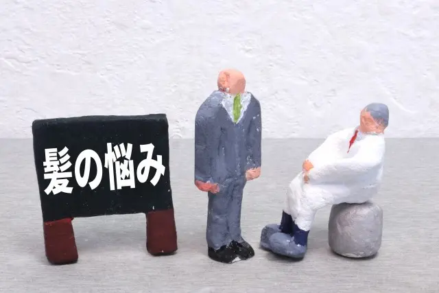 髪の悩み 人形
