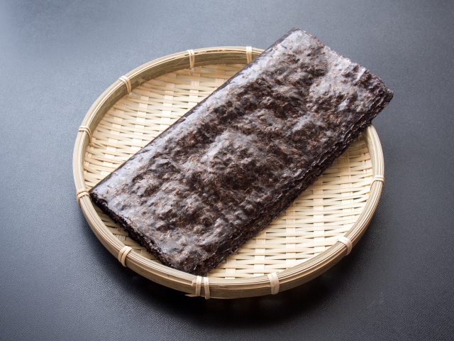 焼いた海藻