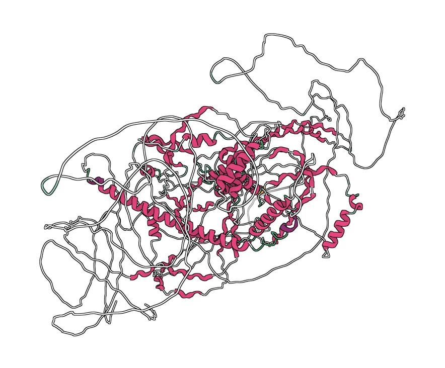 COL17A1_Collagen alpha-1(XVII) chain_secondarystructcolour