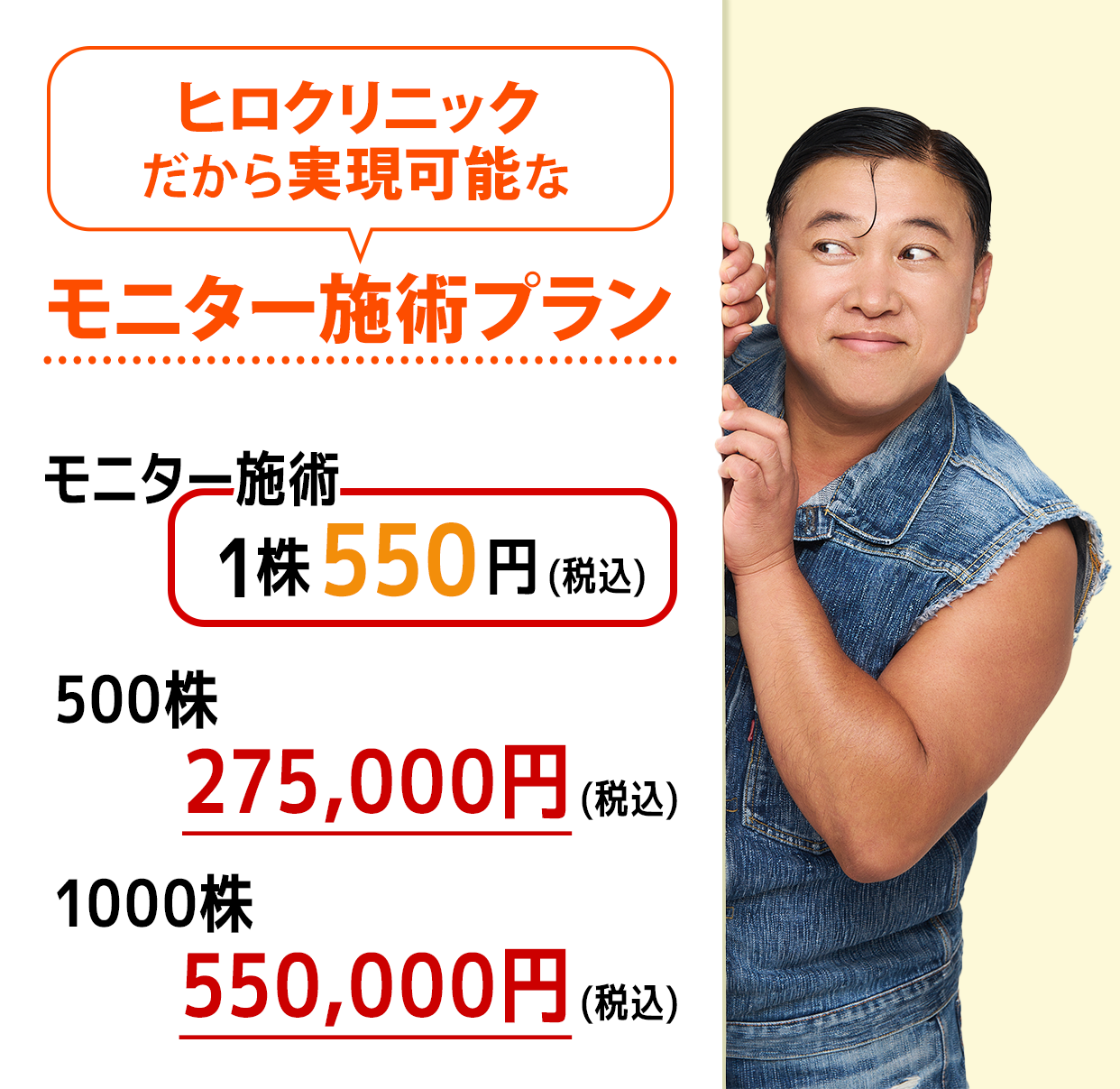 モニター特別価格プラン