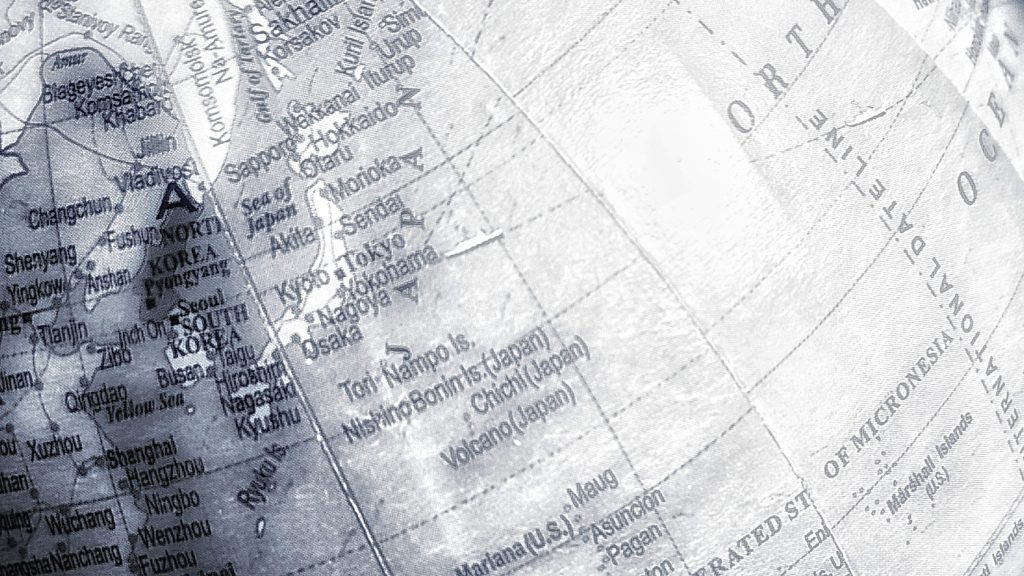 地球儀 地図 日本