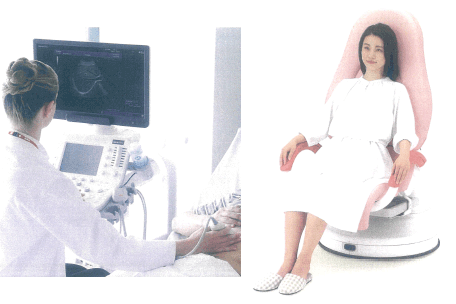 日本産科婦人科学会専門医立ち合いの超音波検査も行えます
