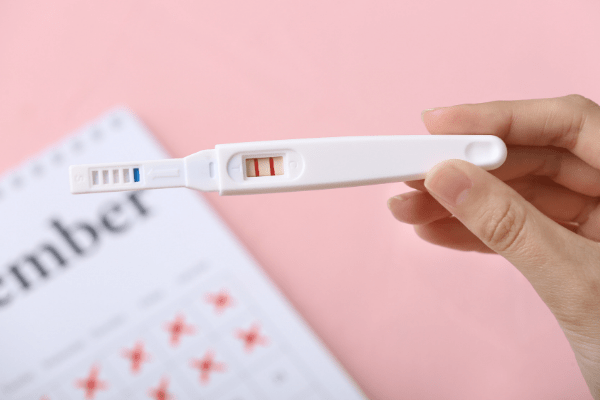 妊娠検査薬でチェック