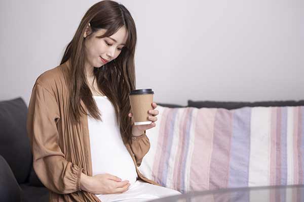 妊娠後期のカフェイン摂取