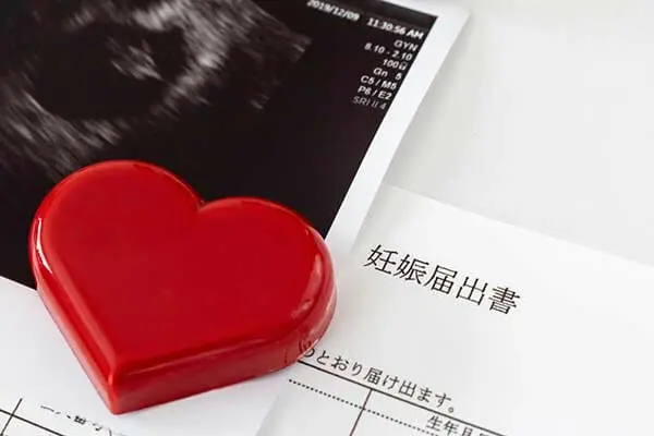 妊娠届出書