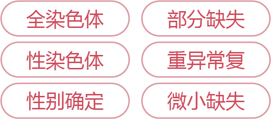 検査可能な項目
