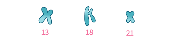 13,18,21番染色体