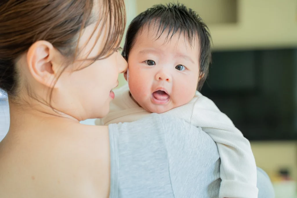 赤ちゃんとお母さん