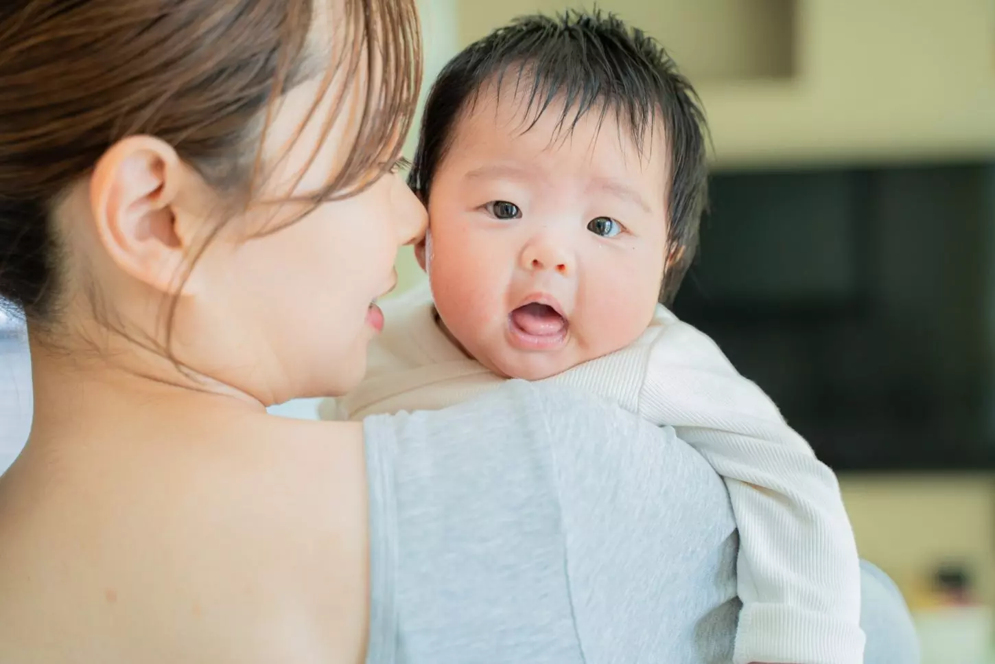 赤ちゃんとお母さん