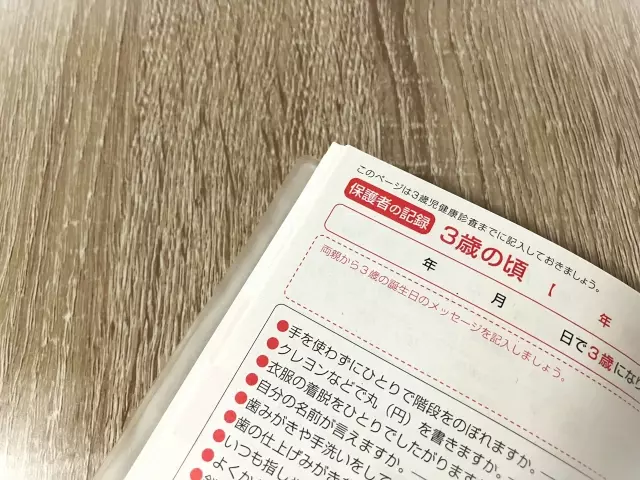 母子手帳(記録)