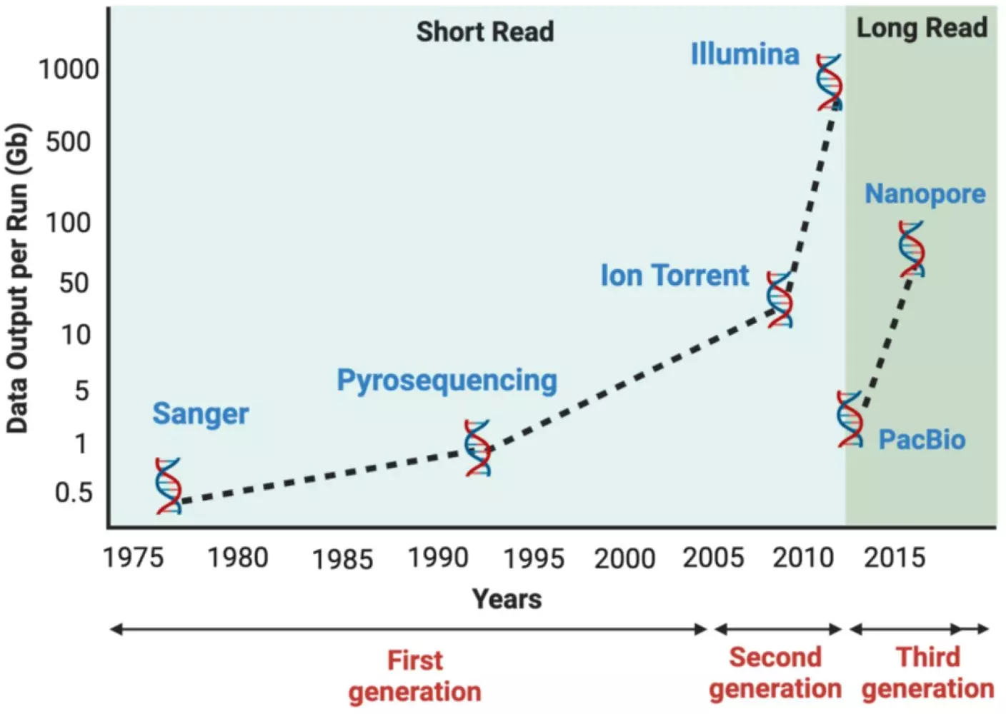 Satam, H., Joshi, K., Mangrolia, U., Waghoo, S., Zaidi, G., Rawool, S., Thakare, R. P., Banday, S., Mishra, A. K., Das, G., & Malonia, S. K. (2023). Next-Generation Sequencing Technology: Current Trends and Advancements. Biology, 12(7), 997. https://doi.org/10.3390/biology12070997