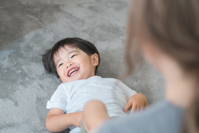 笑顔の子供