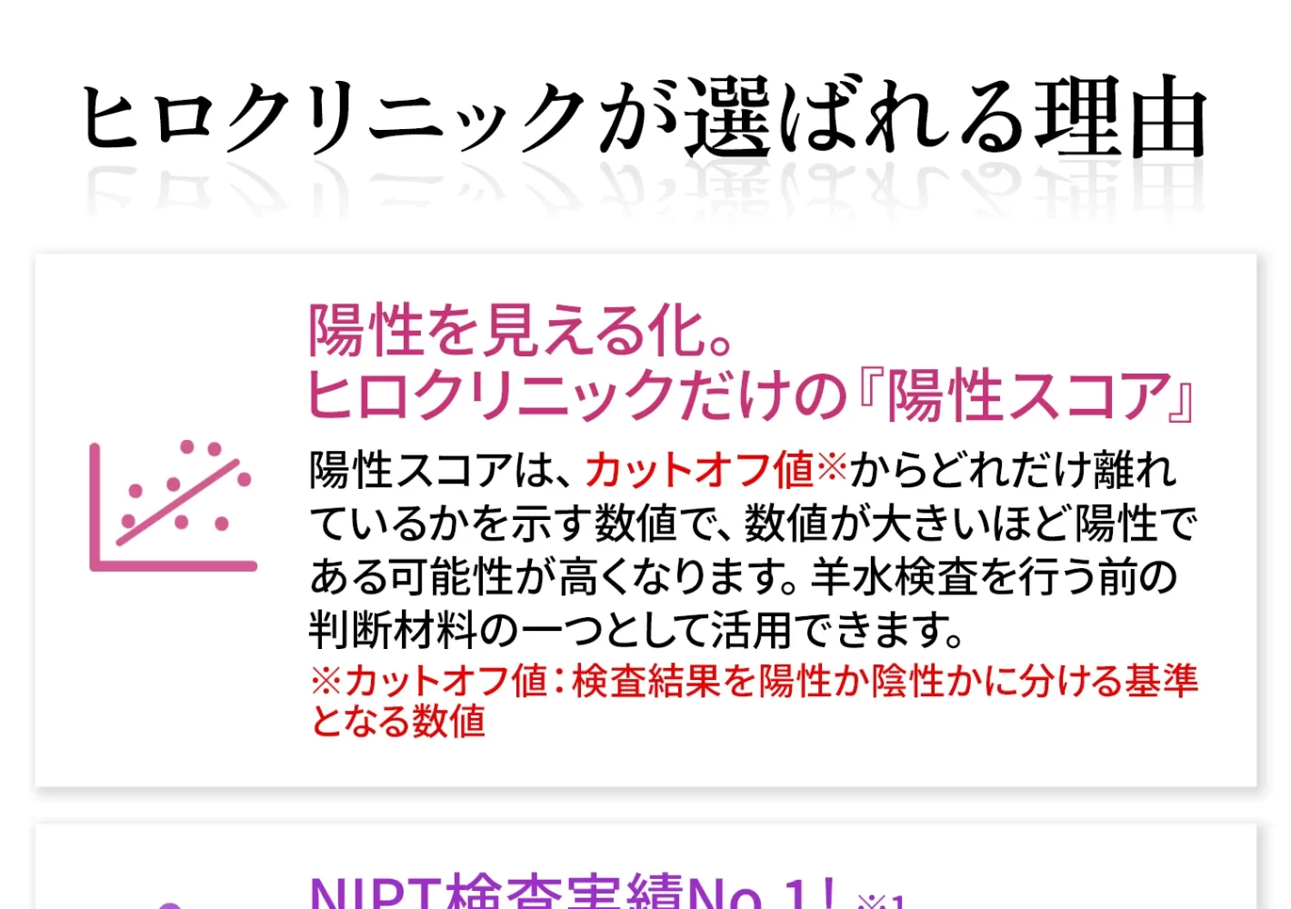 ヒロクリニックが選ばれる理由