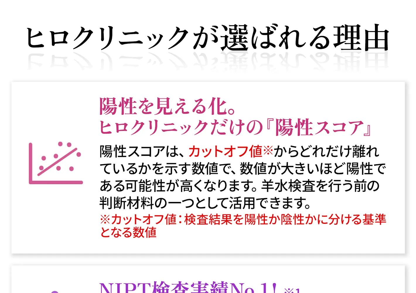 ヒロクリニックが選ばれる理由
