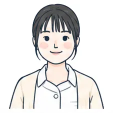受付 Rさんのイラスト