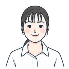 受付 Sさんのイラスト